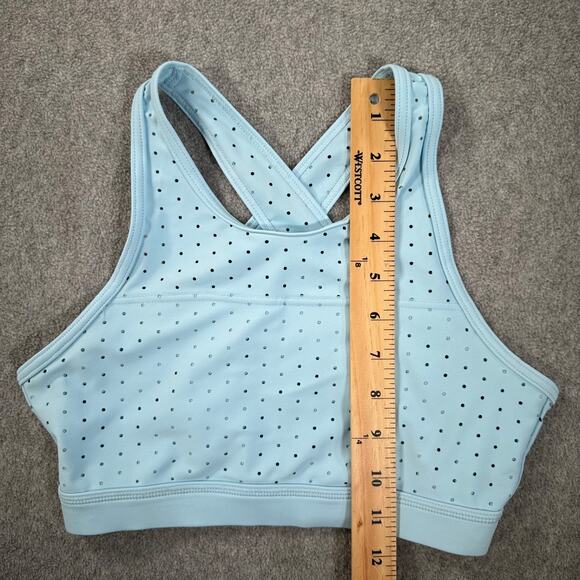 Buff Bunny Collection Cutout Crossover Back Sports Bra Women's X-Small Blue Gym - Picture 5 of 8